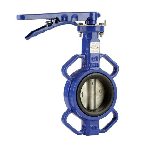 Cast Iron Manual Butterfly Valve with 304 Stainless Steel Disc