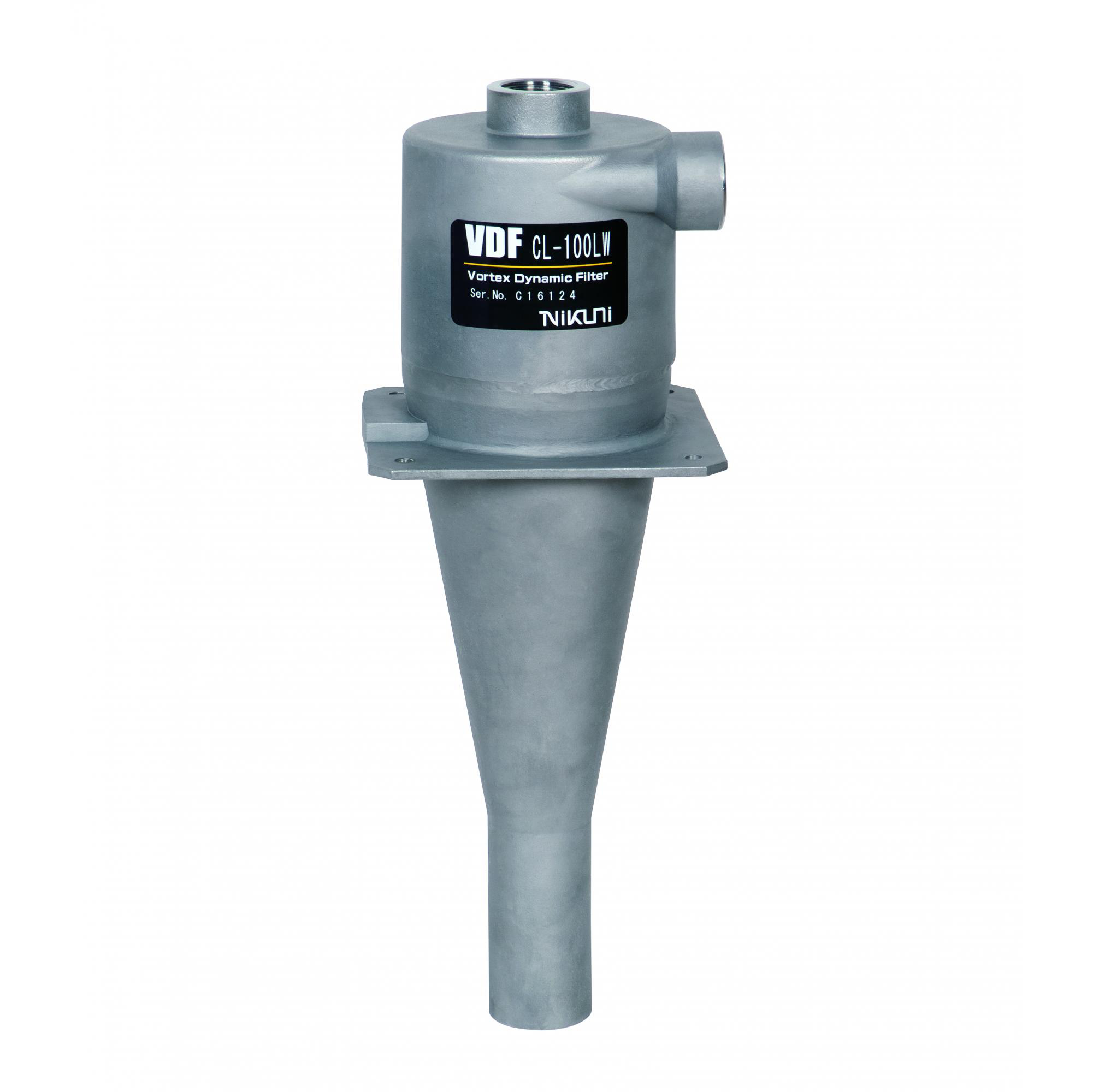 Nikuni VDF (Vortex Dynamic Filter) 4 Nikuni VDF vortex dynamic filter unit. Available in New Zealand from Pump & Valve Specialties Ltd