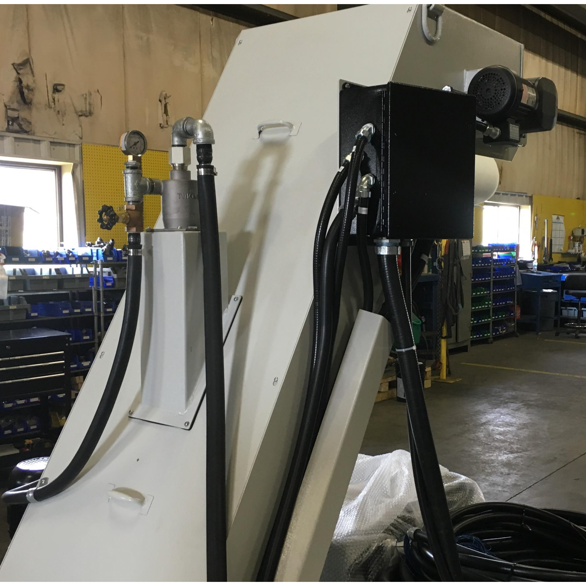 Nikuni VDF (Vortex Dynamic Filter) 4 Nikuni VDF vortex dynamic filter unit in situ at a plant. Available in New Zealand from Pump & Valve Specialties Ltd