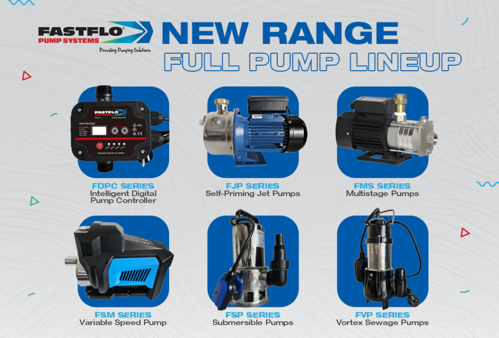 Fastflo New Pump Range