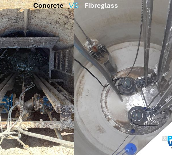P&V-Fibreglass-Pump-Station