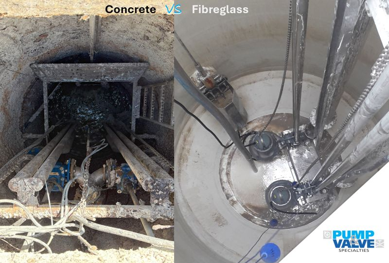 P&V-Fibreglass-Pump-Station